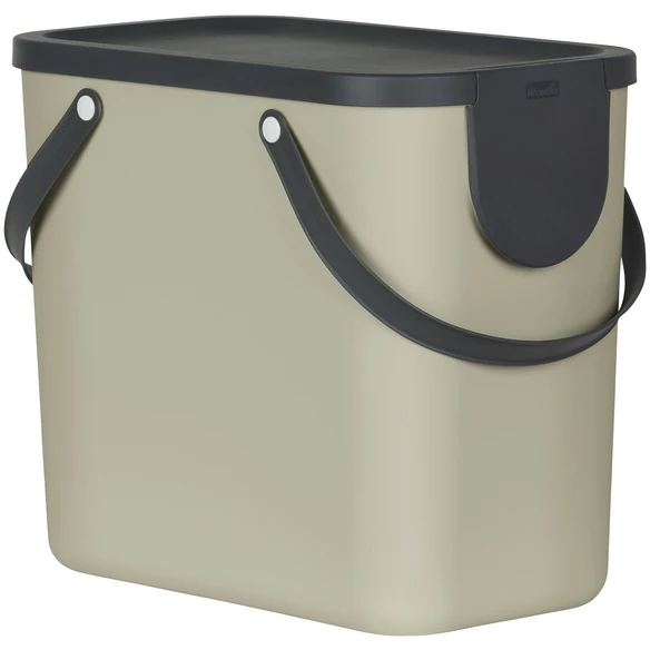 ROTHO Mülleimer »Albula«, Schwingdeckel, 25 L, Kunststoff (PP)