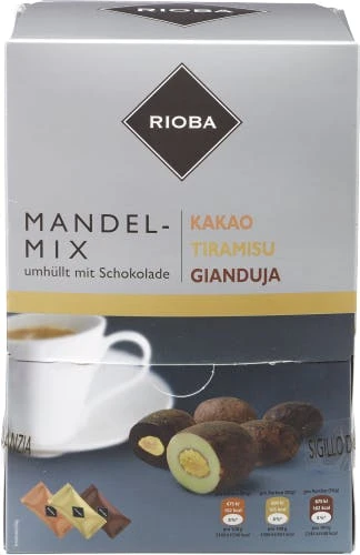 RIOBA Schokolade Swiss Coffee Naps Mischung 200 Portionen X 5 G (1 Kg) – Bild 3