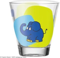 Leonardo Trinkglas BAMBINI 215 Ml Elefant, 6er-Set