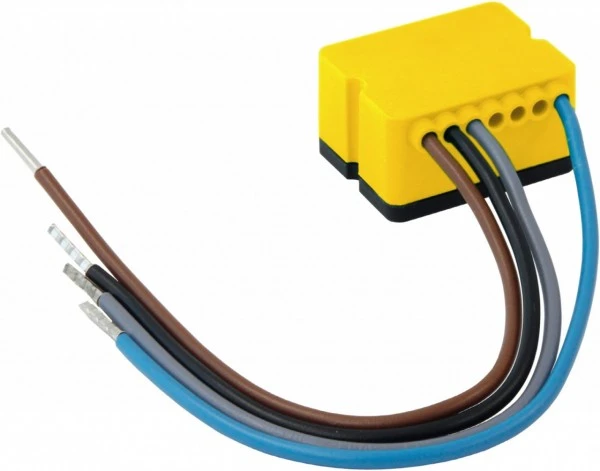 DigitalSTROM Tasterklemme Licht 1-fach Gelb