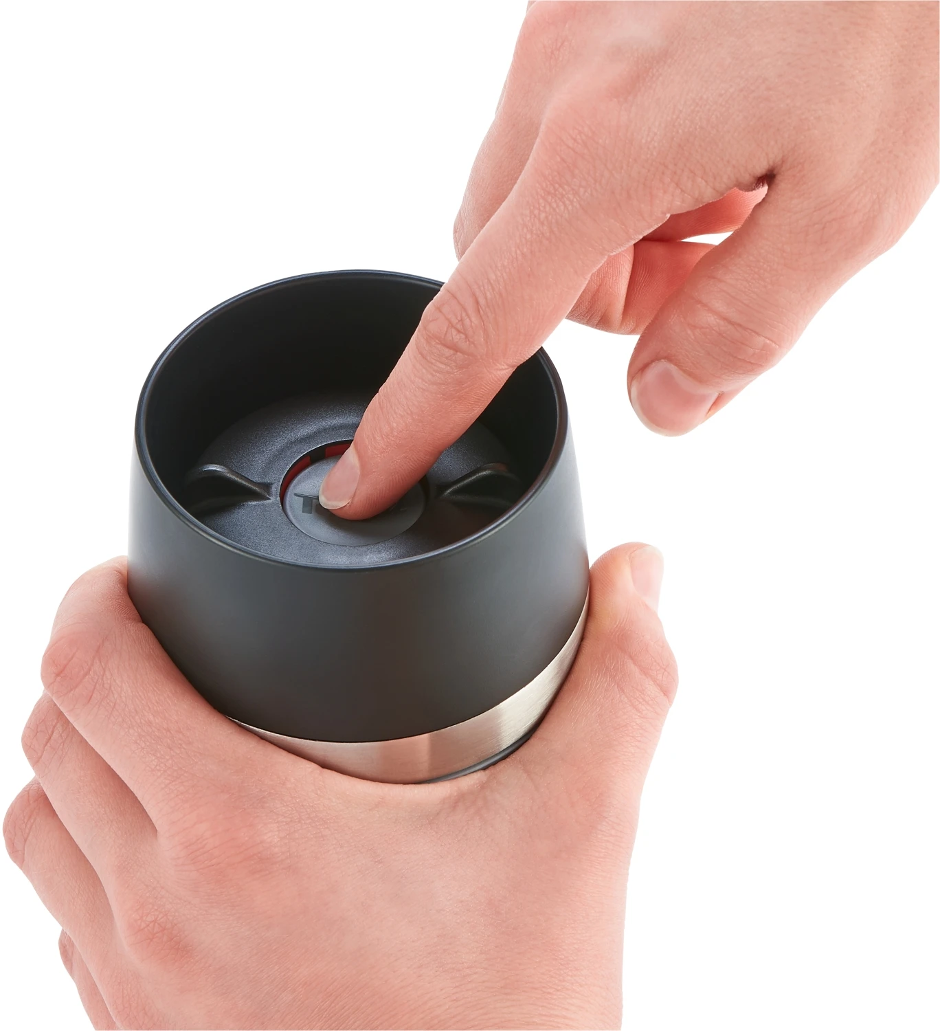 Emsa Isolier-Trinkbecher Mit Manschette Travel Mug In Altrosa – Bild 4