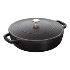 Staub Bräter Mit Chistera Drop-Structure 24 Cm, Gusseisen
