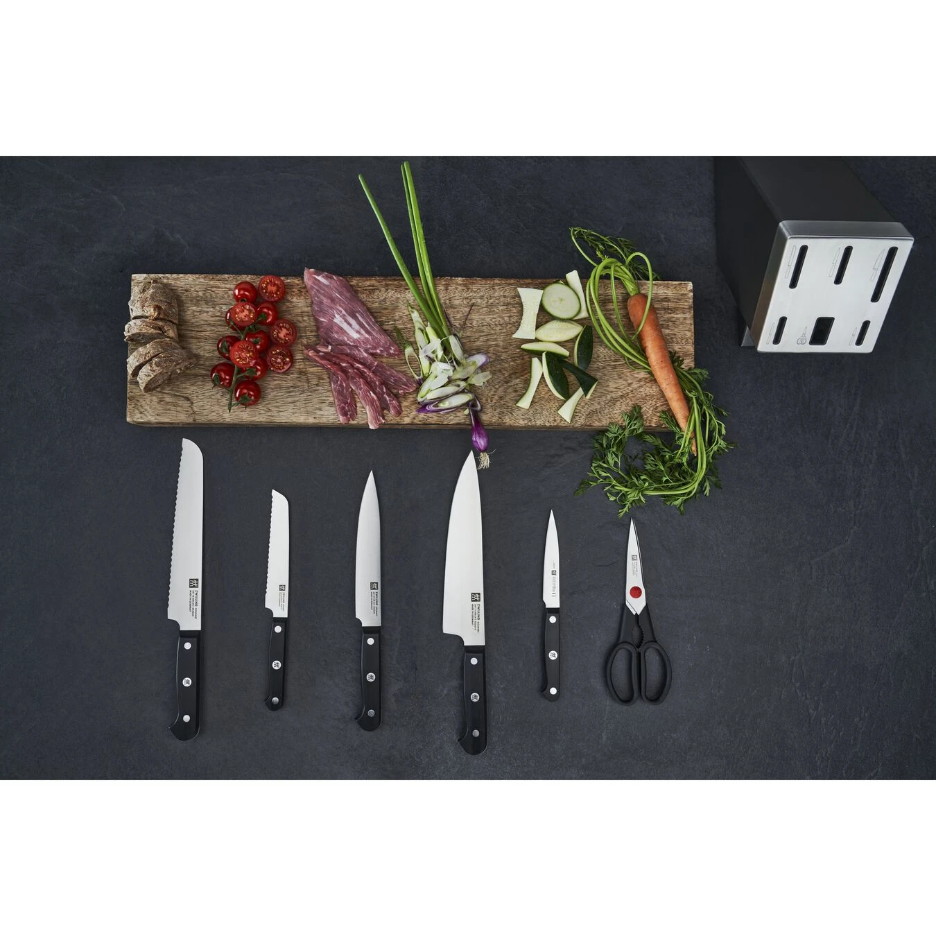 Zwilling Messerblockset Mit KiS Technologie 7-tlg, Rot – Bild 3