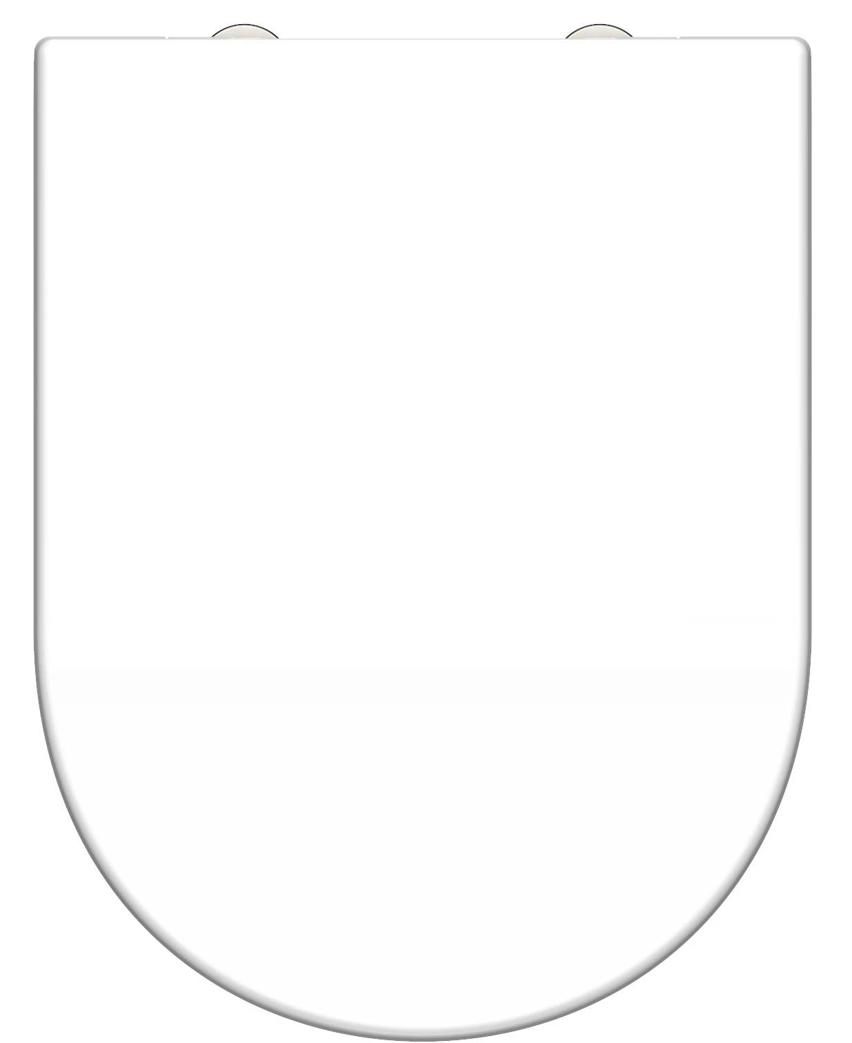 Lamera Toilettendeckel Eckige Form Absenkautomatik Antibakteriell Weiß – Bild 7