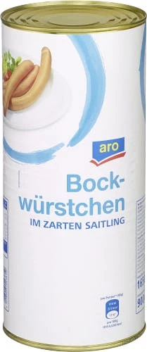 Aro Bockwurst Im Saitling 10 X 90 G (ca. 900 G) – Bild 5
