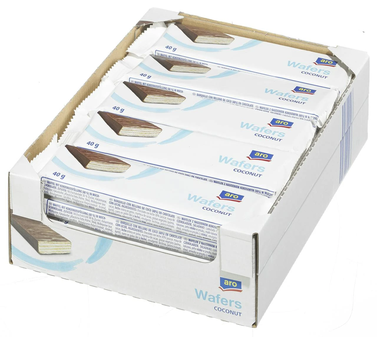 Aro Waffeln Überzogen 20 X 40 G (800 G) – Bild 2
