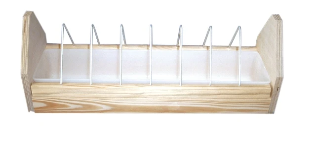 Futterrinne Herwi Mit Kippgitter Inkl. Schale 100cm