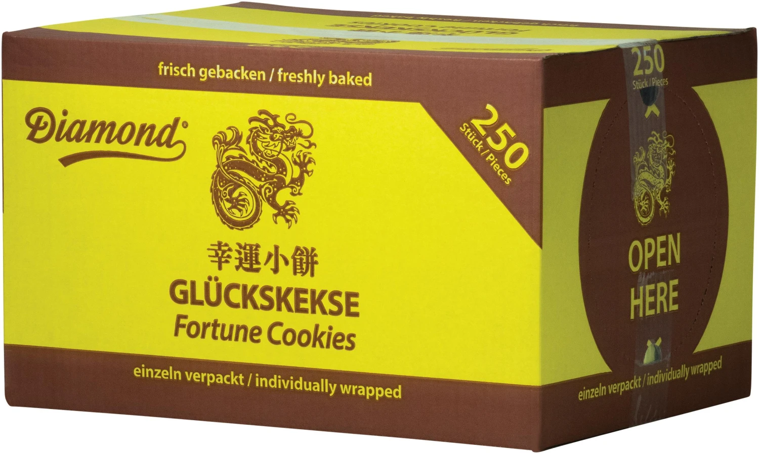 DIAMOND Glückskekse 250 Portionen (1,5 Kg) – Bild 4