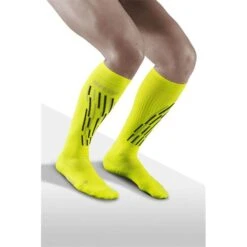 Cep Ski Thermo Socks Men Flash Yellow/black