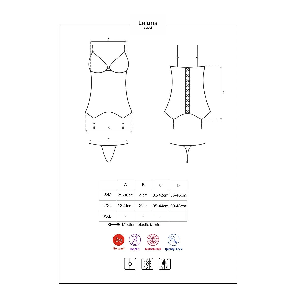 Corsage »Laluna« Von Obsessive – Bild 5