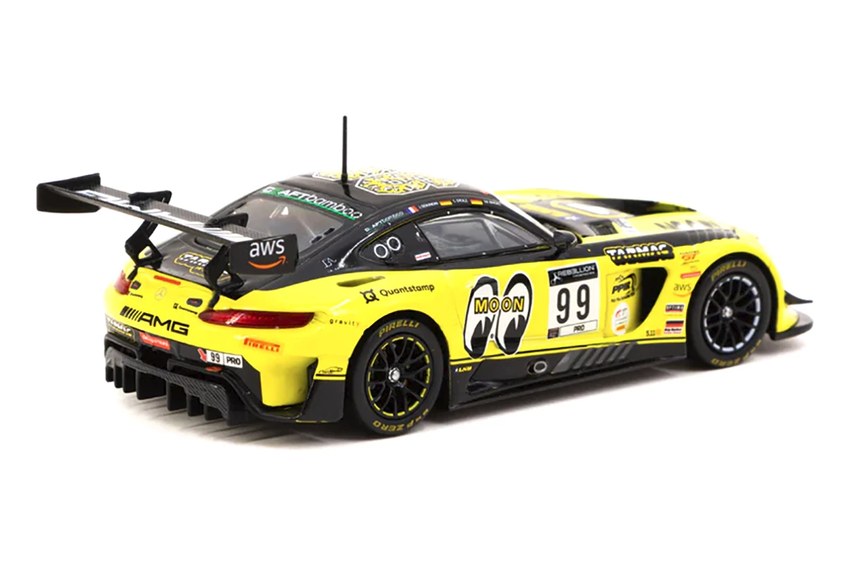 Tarmac T43-023-21IND99 Mercedes-AMG GT3 Indianapolis 8 Hour 2021 "Moon" Craft-Bamboo Racing - Hobby4 – Bild 3