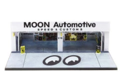 Tarmac T64D-001-ME Pit Garage - Mooneyes - Parts64 Maßstab 1:64 Modellauto