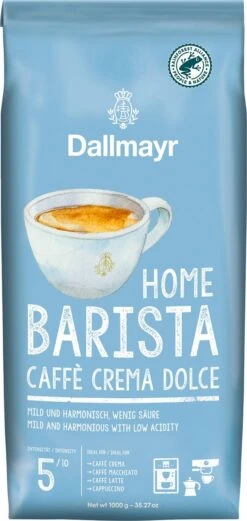 Dallmayr Kaffeebohnen Home Barista Crema Dolce (1 Kg)