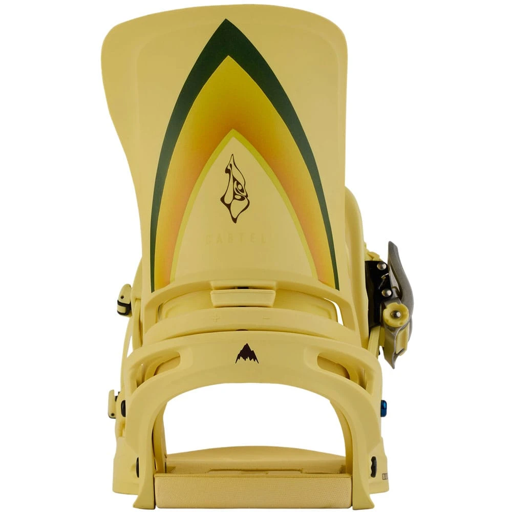 Burton Cartel X Flex Snowboardbindung Cream Graphic Herren – Bild 3