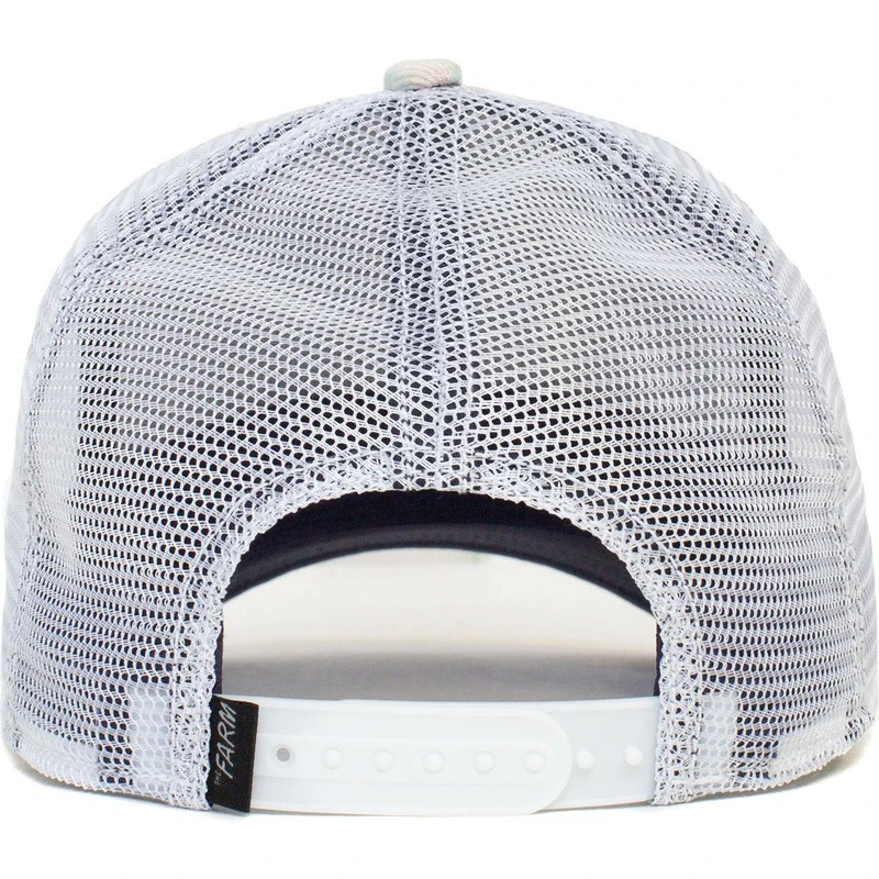 Goorin Bros. Shark Tie-Dye The Farm White Trucker Hat – Bild 4