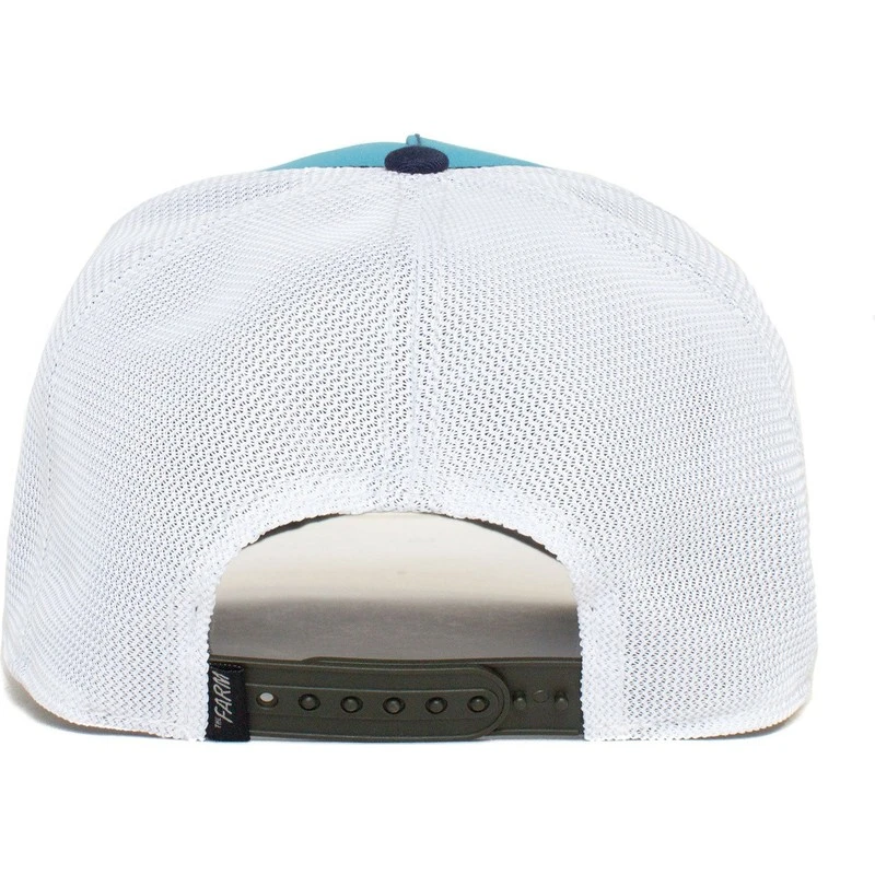 Goorin Bros. Snowy Owl Ice Cold Geometric Iceberg The Farm Blue And Grey Trucker Hat – Bild 4