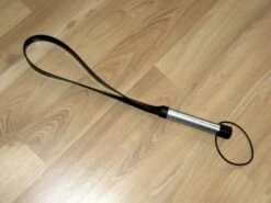 Gummi Mono Peitsche Loop 25 Mm Mit Alu Griff, 50 Cm