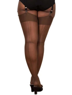 Nahtnylons Coffee Mit Naht