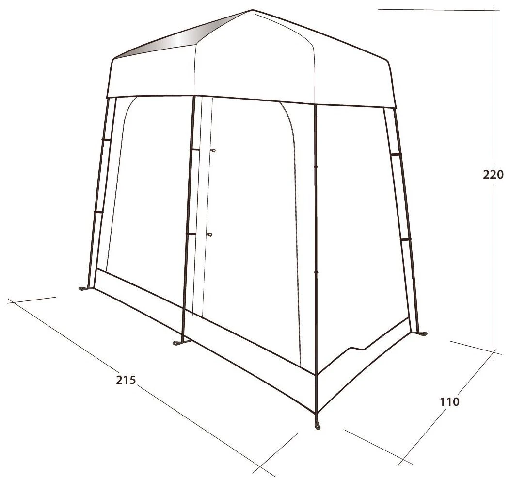 Outwell Seahaven Comfort Station Double Blue – Bild 6
