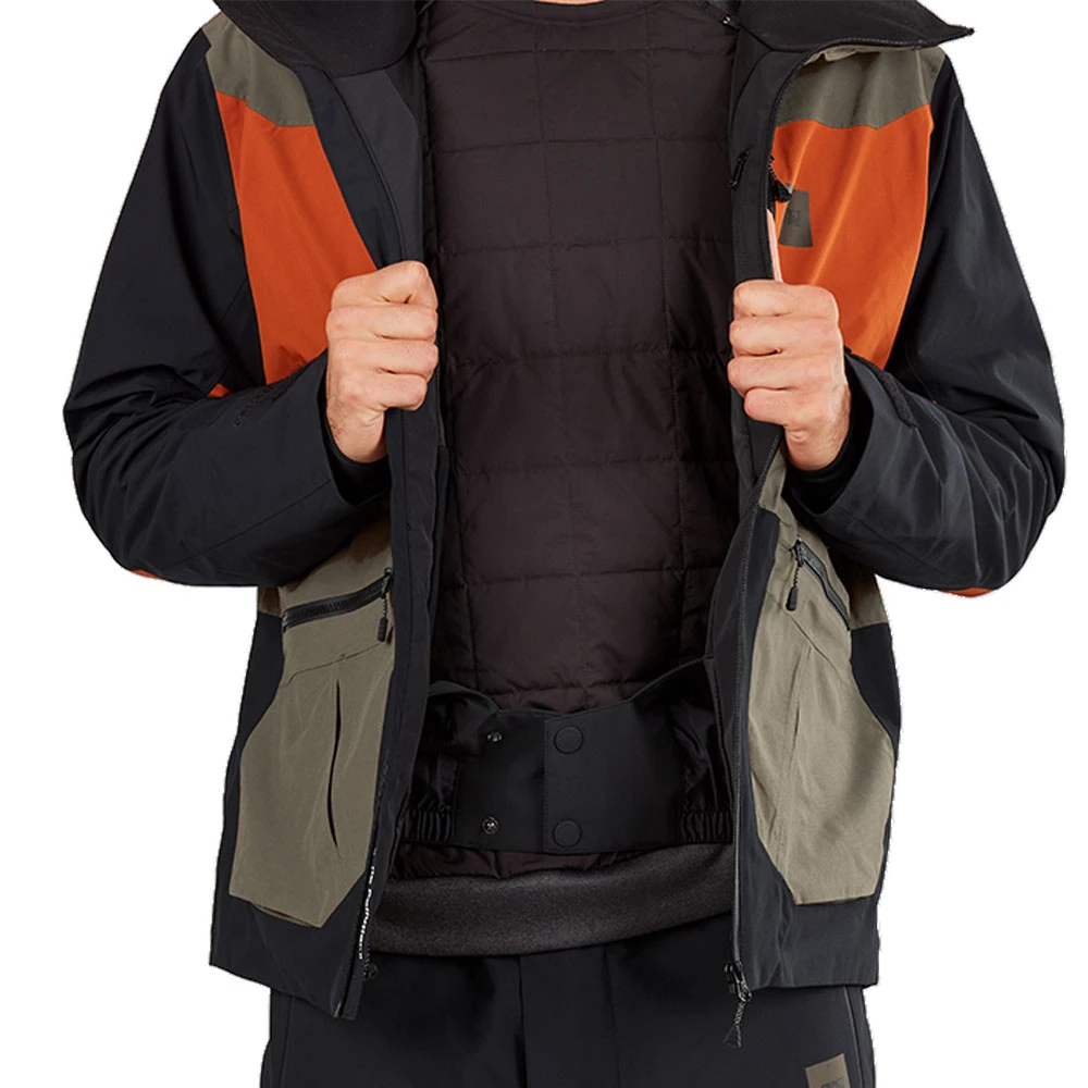 Picture Naikoon Skijacke Dark Army Green Herren – Bild 6