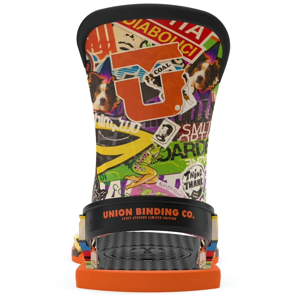 Union Scott Stevens Snowboard-Bindung Topsheet Herren – Bild 3
