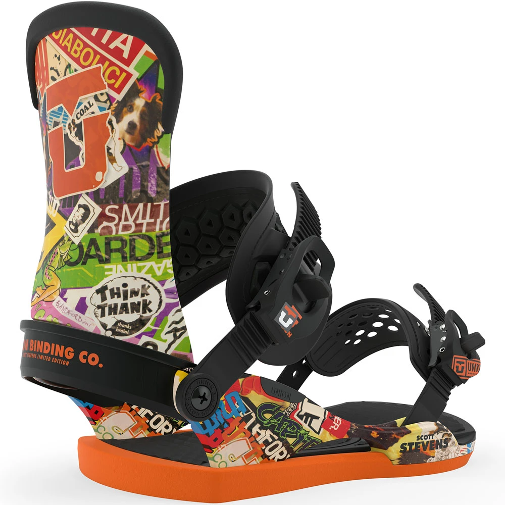 Union Scott Stevens Snowboard-Bindung Topsheet Herren